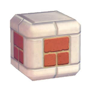 None Stylish brick wall (upper)