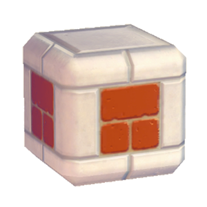 Red Stylish brick wall (upper)