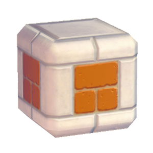 Orange Stylish brick wall (upper)