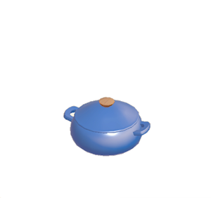 Navy Stylish cooking pot