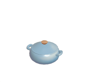 Gray Stylish cooking pot