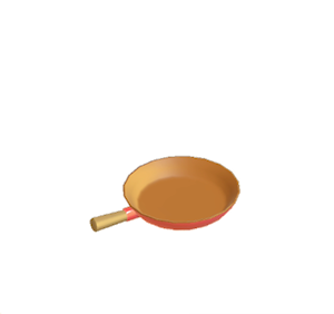 Brown Stylish frying pan