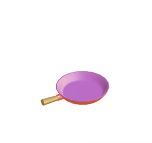 Purple Stylish frying pan