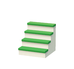 Green Stylish steps