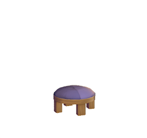 Plum Stylish stool