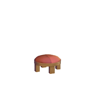 Red Stylish stool