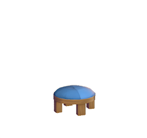 Blue Stylish stool