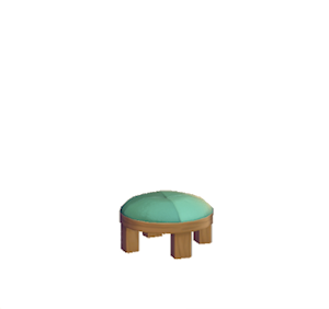 Aquamarine Stylish stool