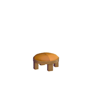 Orange Stylish stool