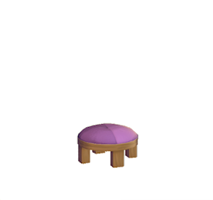 Purple Stylish stool
