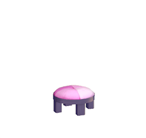Plum Stylish stool