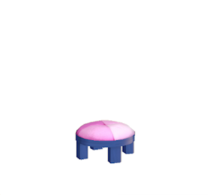 Navy Stylish stool