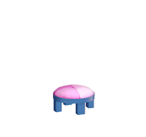 Blue Stylish stool