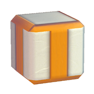 Orange Stylish wall (middle)