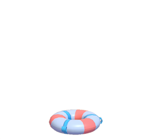 Cyan Swim ring