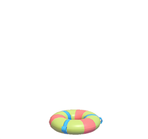 Lime Swim ring