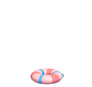 Pink Swim ring