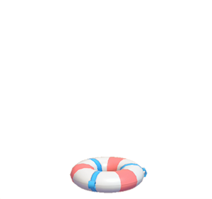 White Swim ring