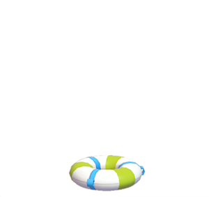 Lime Swim ring