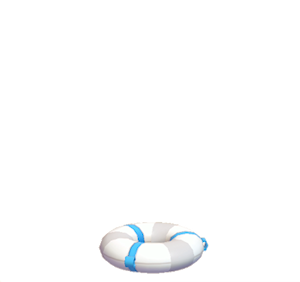 White Swim ring