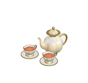 White Tea set