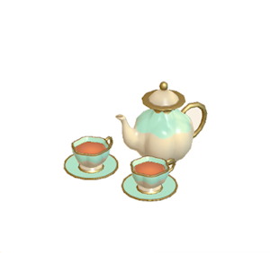 Aquamarine Tea set