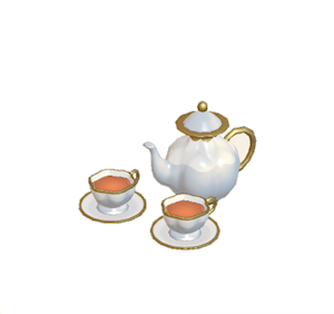 Gray Tea set
