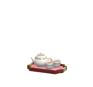 Beige Teaware set