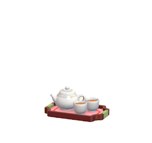 White Teaware set