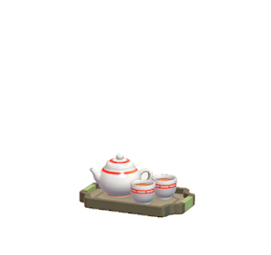 Beige Teaware set