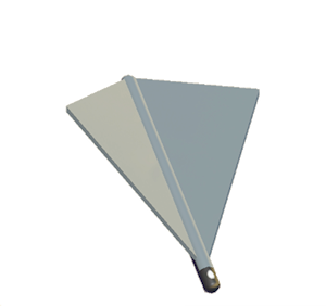Gray Tent roof valley