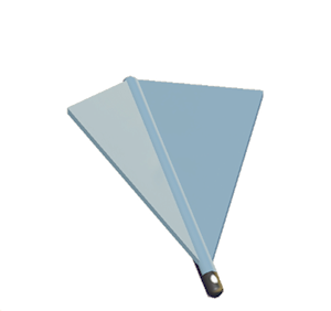 Cyan Tent roof valley