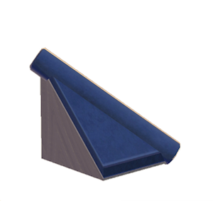 Beige Tiled hipped roof