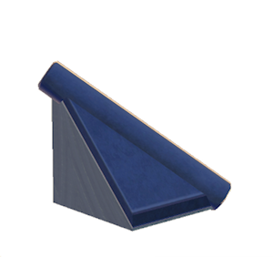 Gray Tiled hipped roof