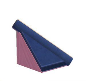 Pink Tiled hipped roof