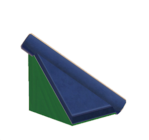 Green Tiled hipped roof