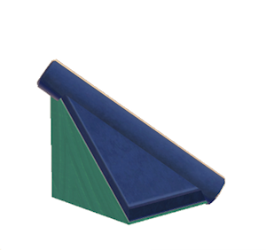 Aquamarine Tiled hipped roof