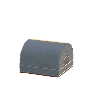 Gray Tiled roof decoration