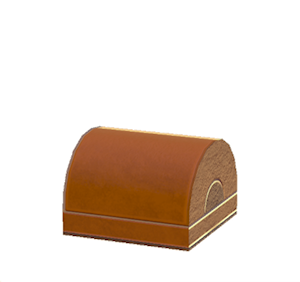 Orange Tiled roof decoration