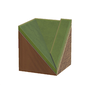 Lime Tiled roof valley