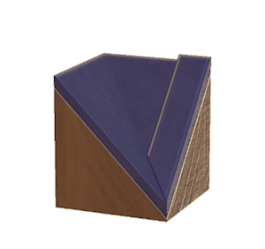 Plum Tiled roof valley