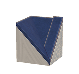 White Tiled roof valley