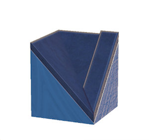 Blue Tiled roof valley