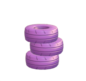 Purple Tires