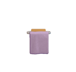 Plum Towel rack