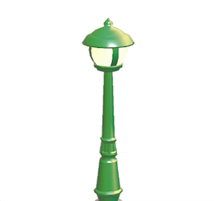 Green Town streetlight