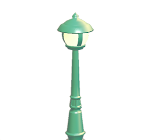Aquamarine Town streetlight
