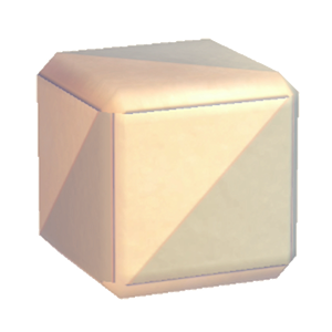 Beige Triangle-design flooring