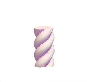 Purple Twisty pillar (middle)