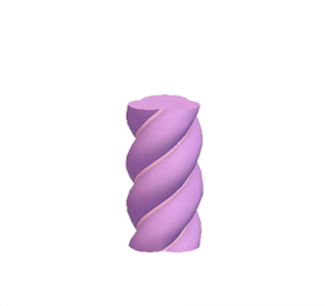Purple Twisty pillar (middle)